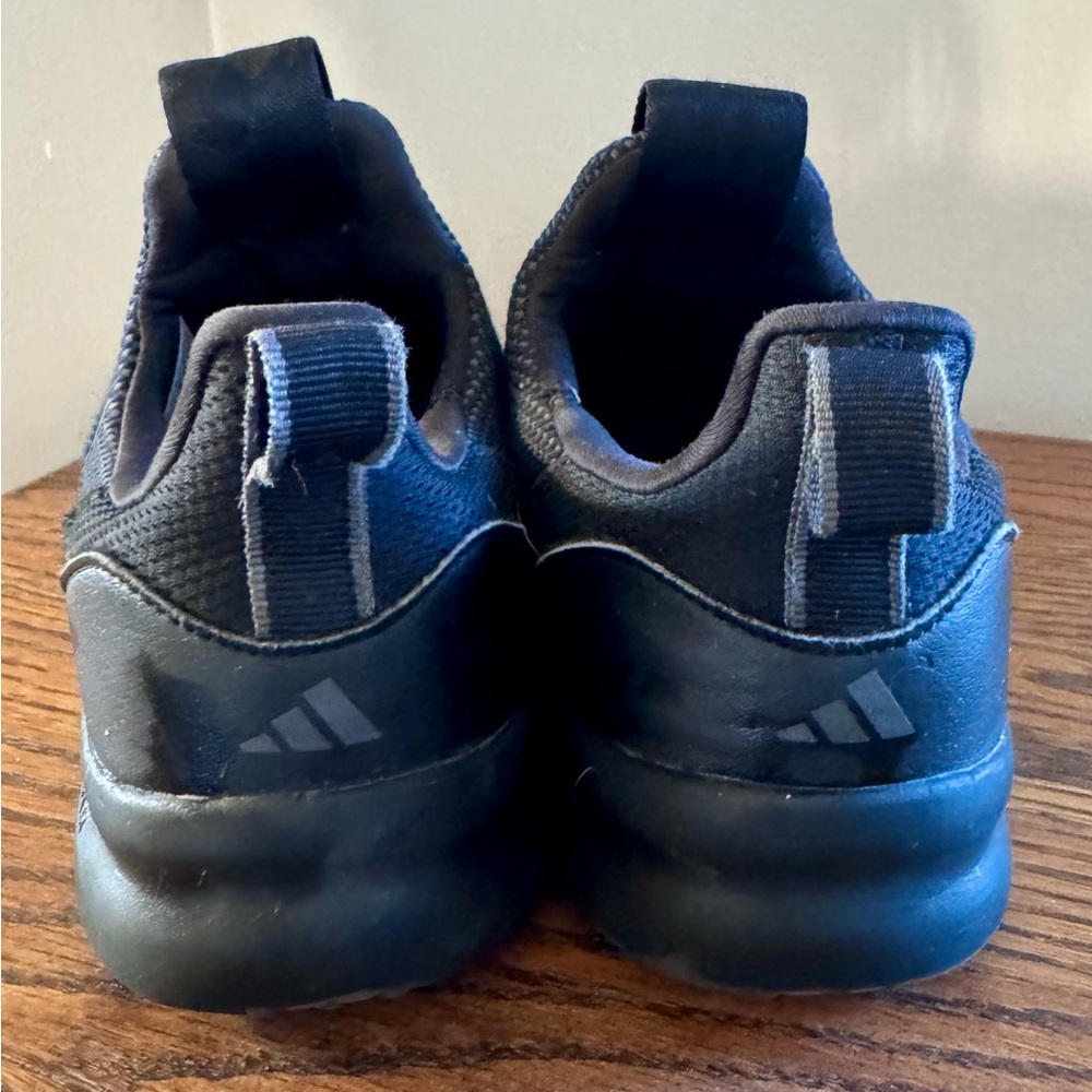 adidas kid’s Black Sneakers - Picture 3 of 6